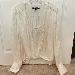 White Sheer Blouse